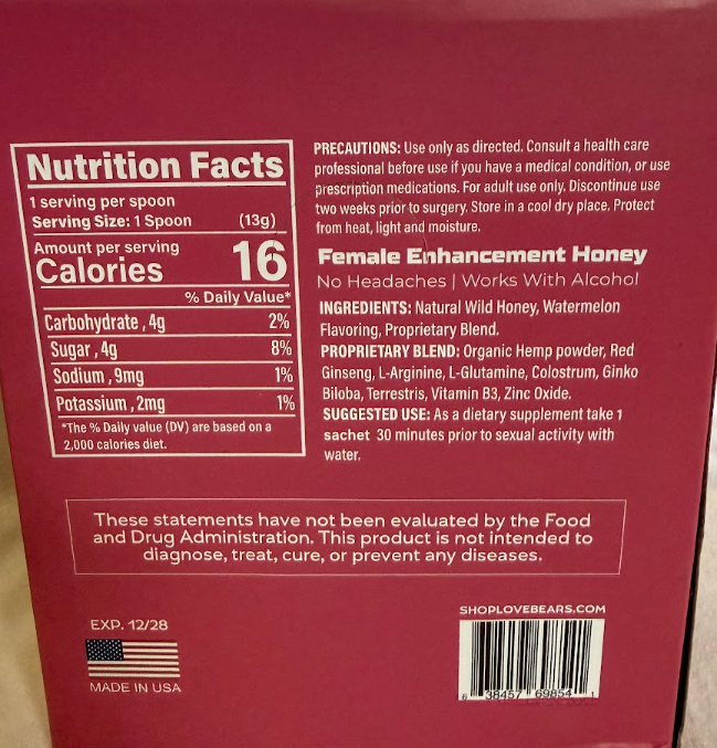 Love Honey: Female  Spoon, Watermelon