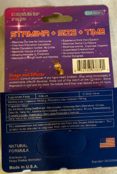 Burro En Primavera, 30000 Blue/Purple Packaging