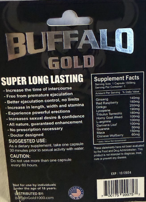 Buffalo Gold Male