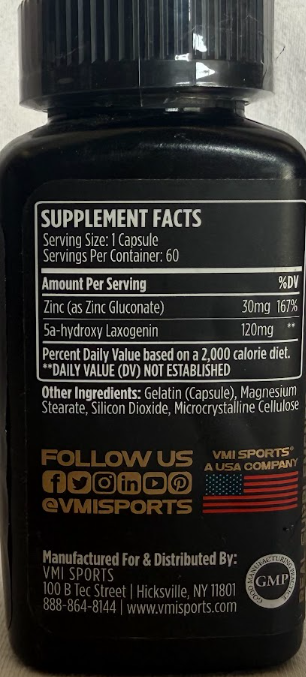 VMI: 5-Alpha, 60 Capsules