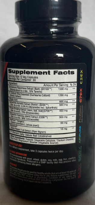 CEL: Cloma-Plex, 180 Capsules