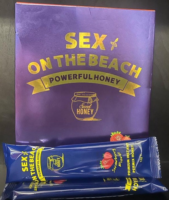 Sex On the Beach Powerful Honey, Strawberry Flavor