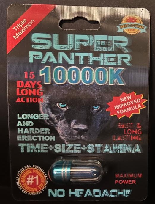 Super Panther 10000K Male Enhancement