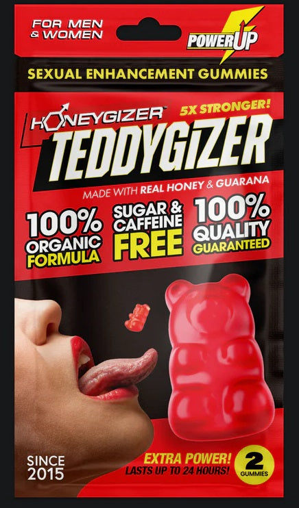 Teddygizer Gummy & Guarana Red Package