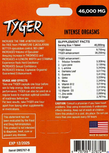 Tyger Male