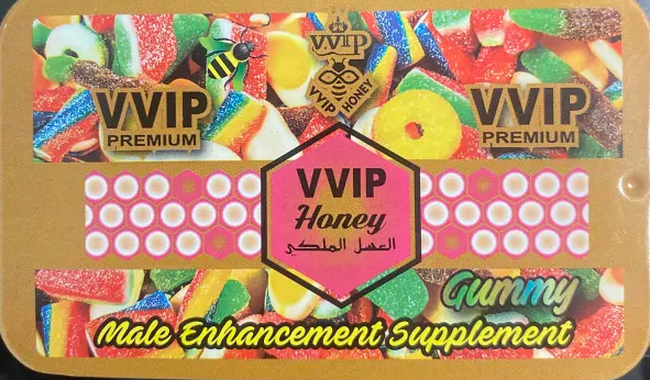 VVIP Honey Gummy Tin Case Male