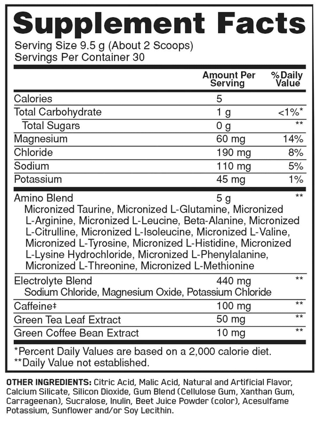 Amino Energy + Hydration Strawberry Burst