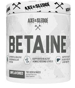 Axe & Sledge: Betaine, 40 Servings