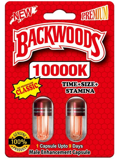 Backwoods 10000K Red Male  Double Capsule