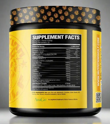 Wolf Nutrition: Big Bad Amino W/FREE Shaker Cup