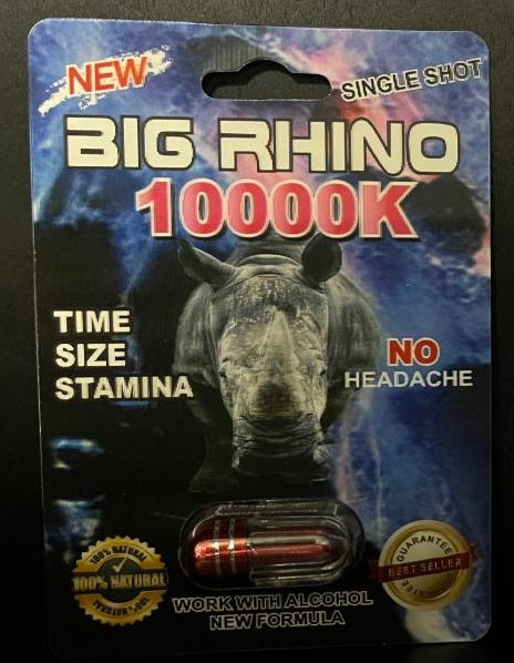 Rh1n0: Big Rh1n0 10000K Single Capsule Male