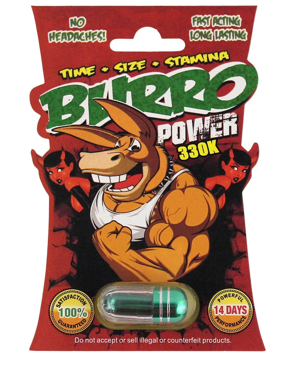 Burro Power 330K Male