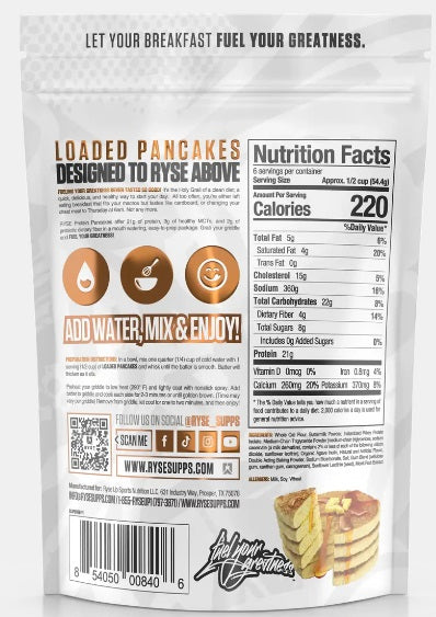 Ryse: Buttermilk Loaded Pancakes