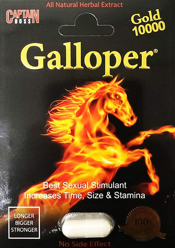 Galloper Gold 10000 Male Enhancement