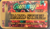 Hard Steel Gold Gummy Tin Case Male Enhancement