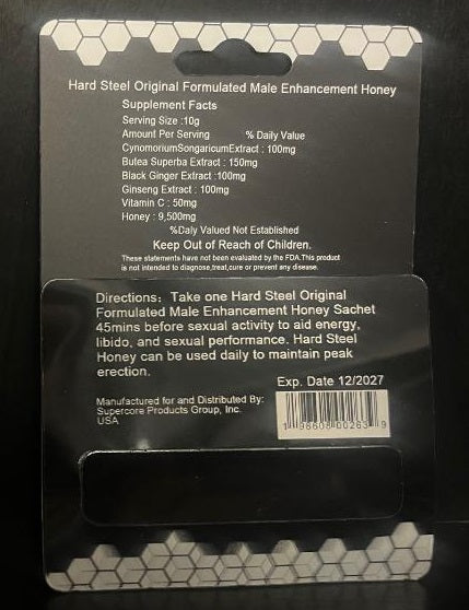 Hard Steel: Honey Male