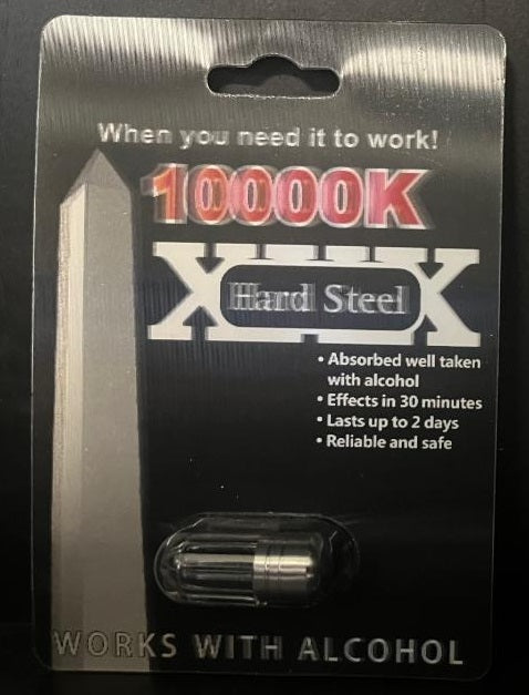 Hard Steel 10000K Male  Single Capsule