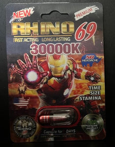 Rhino 69 30000K Iron Edition Male Enhancement