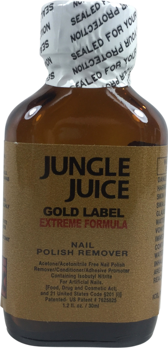 Jungle Juice Gold Nail Polish Remover 30ml