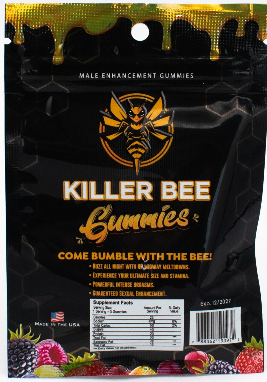 Killer Bee Gummies Male