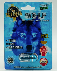 King Wolf: Titanium 30000 Male Ehancement