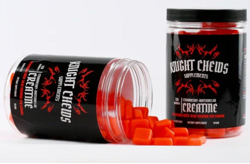 Knight Chews: Creatine, Strawberry Watermelon Gummies