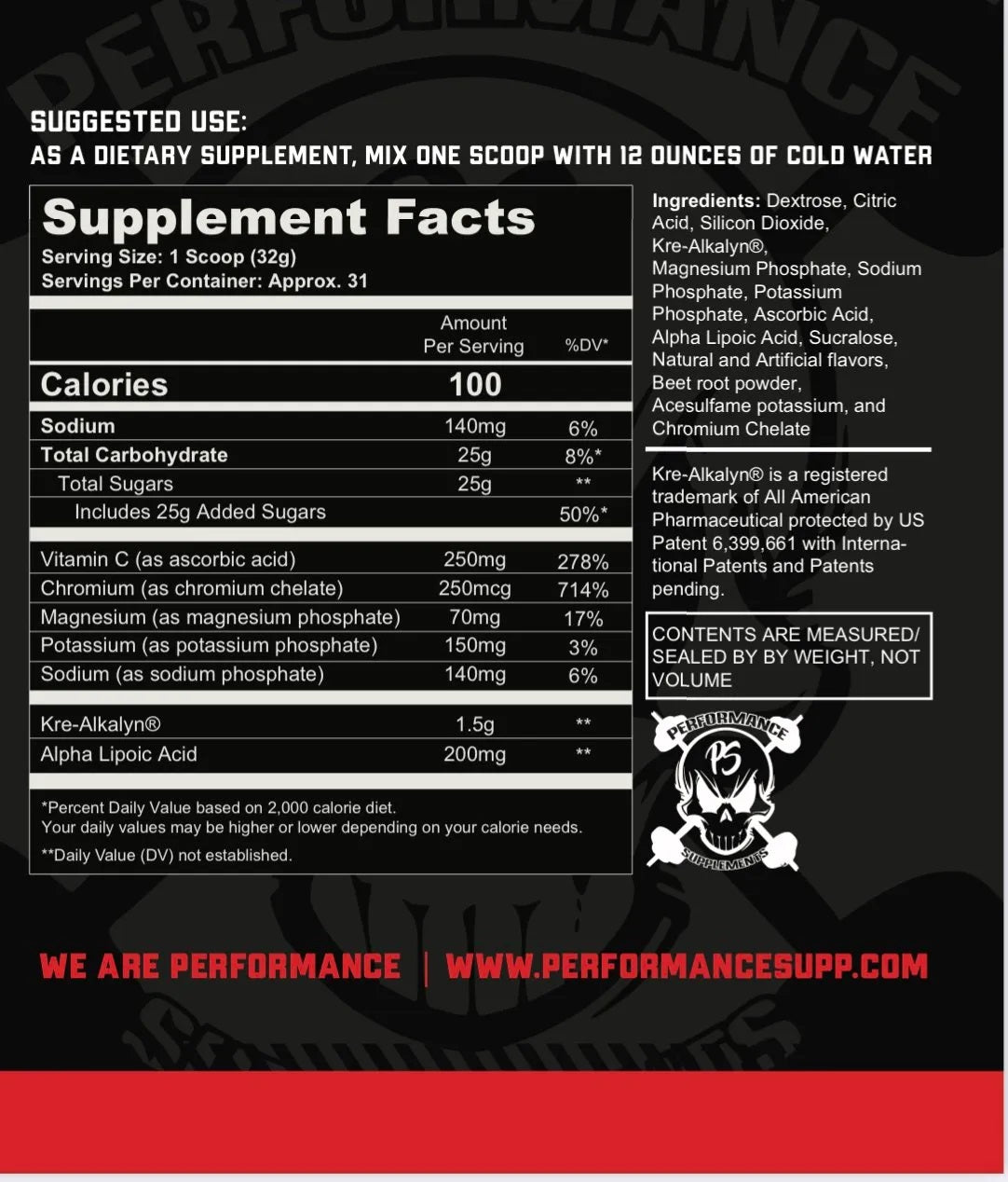 Performance Supplements: Krea-Grow Swole Candy