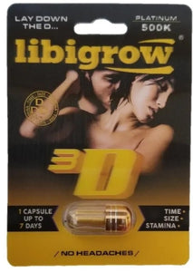 Libigrow 3D Platinum 500k Single Male Enhancement