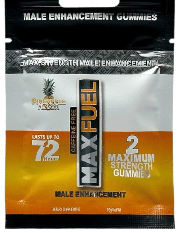 MaxFuel Pineapple Flavor Male  Gummy