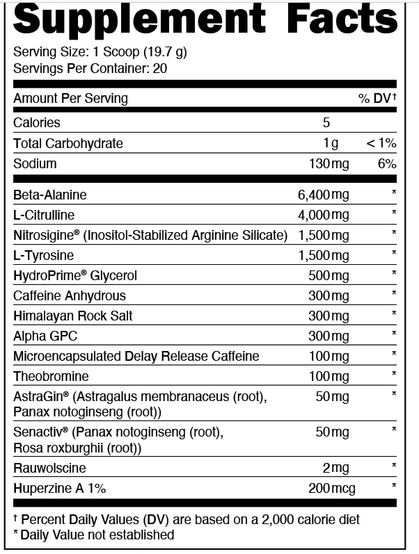 DAS Labs: Mother Bucker