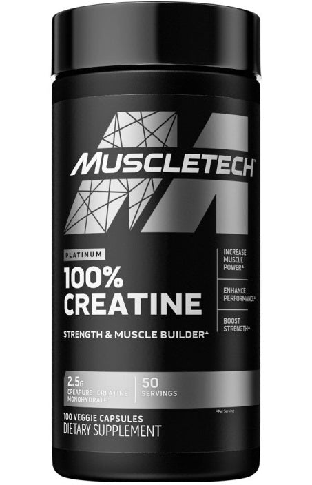 MuscleTech: 100% Creatine, 100 Capsules