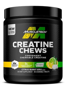 MuscleTech: Creatine Chews, Citrus Burst, 90 Chews