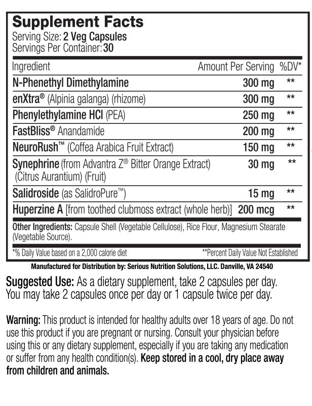 SNS: Neurogize XT, 60 Capsules