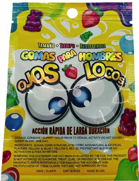 Ojos Locos: Male  Gummy