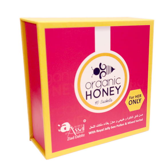 Organic Honey For Her 10 Sachets