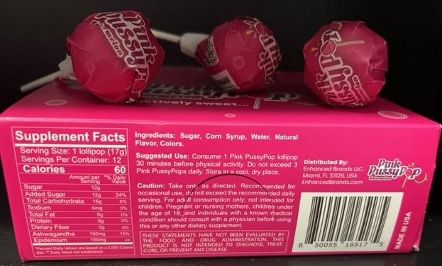 Pink PussyPop Female  Sucker