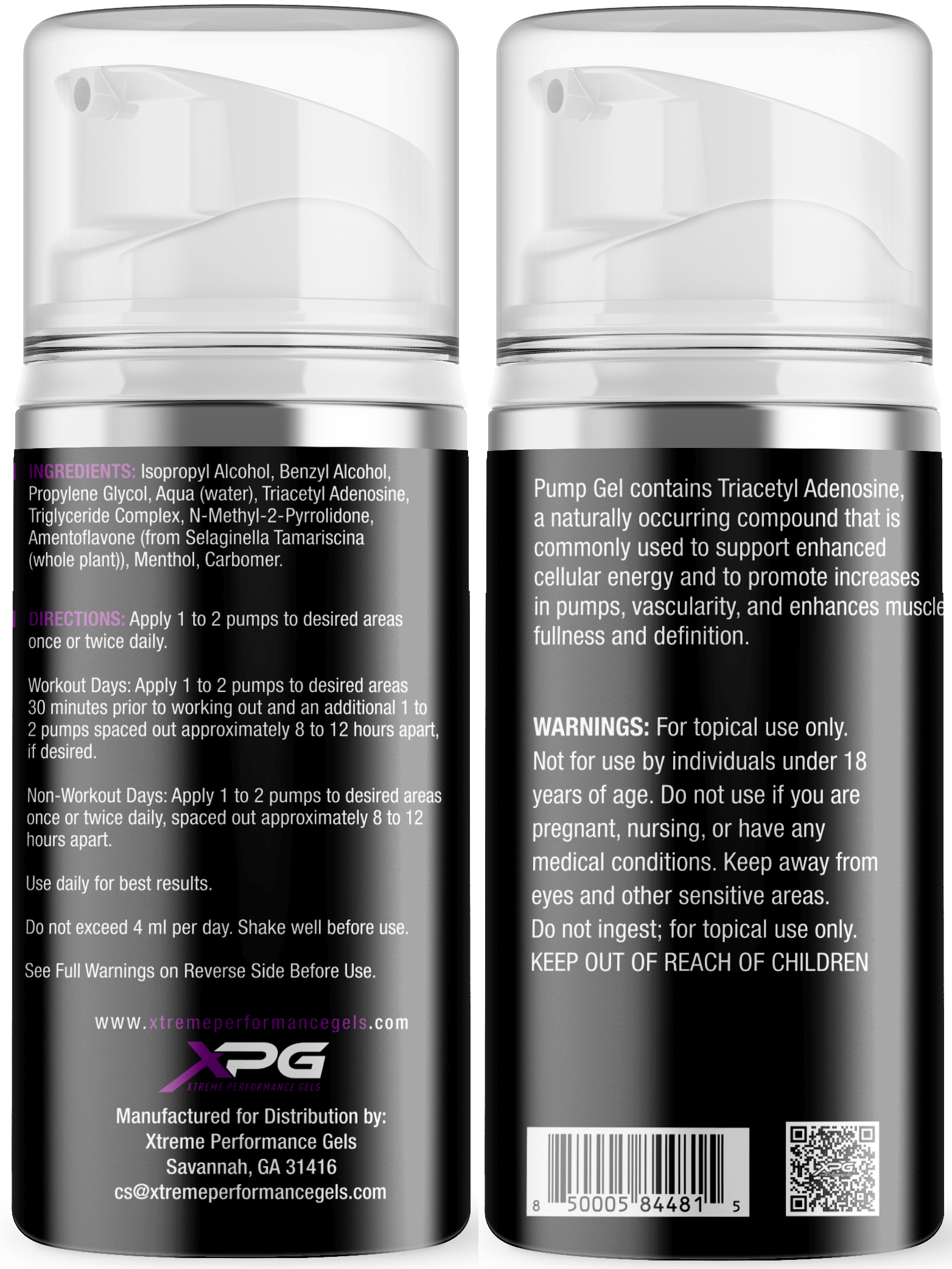 XPG: Pump-Gel, 100ml