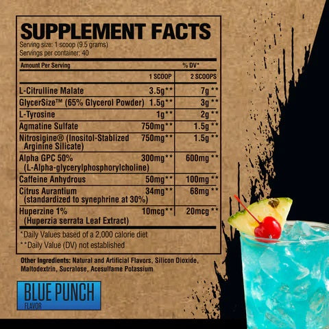 RAW Nutrition: Raw Pre, 40 Servings