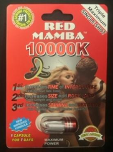 Red Mamba 10000k Male Enhacement