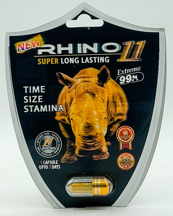 Rhino: 11 99k Extreme Male Enhancement