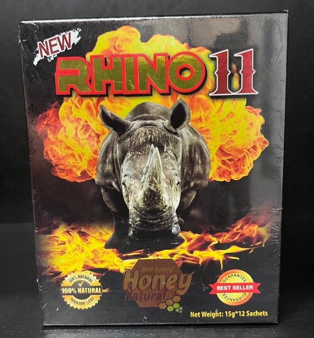 Rh1n0 11 Honey Male , 12 Count Box