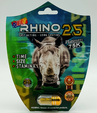 Rh1n0: 25 Platinum 75k Male
