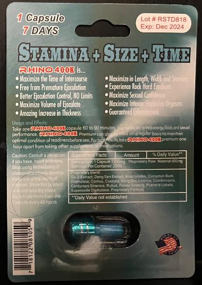 Rh1n0: Extreme 400k Male