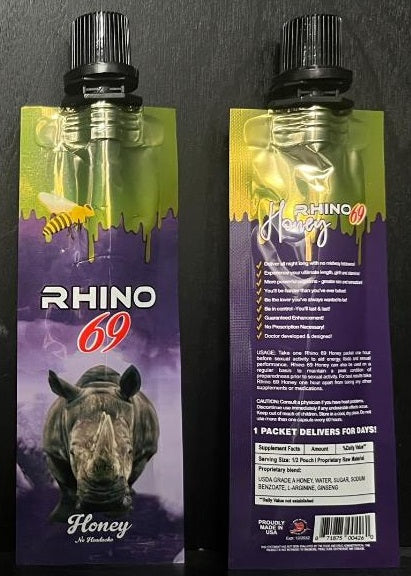 Rh1n0 69 Honey Purple Pouch