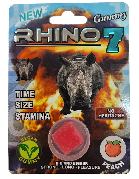 Rhino7 Gummy, Male Enhancement