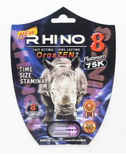 Rh1n0: 8 Platinum 75k OrgaZEN Male