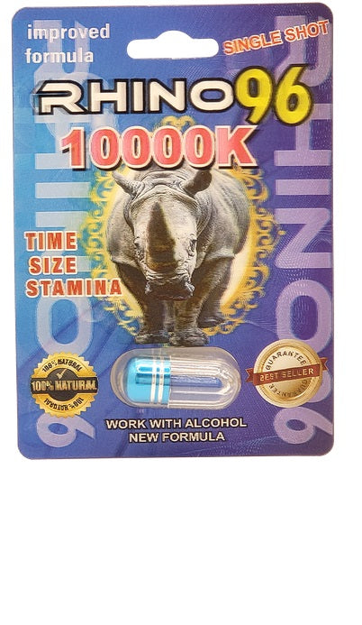 Rhino 96 10000K Male Enhancement Capsule