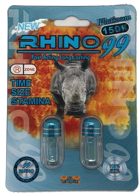 Rh1n0: 99 Platinum 150k Twin Pack Male