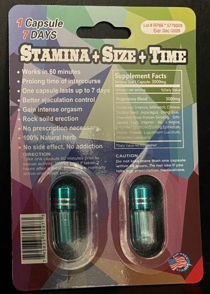 Rh1n0 69 49000K Double Capsule Male