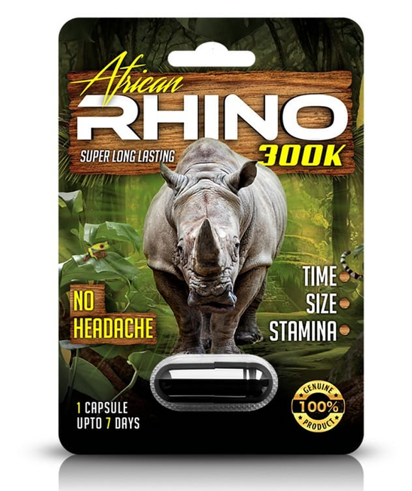Rhino African 300K Male Enhancement